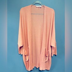 Anthropologie || Maronie || Oversized Ribbed Cardigan
